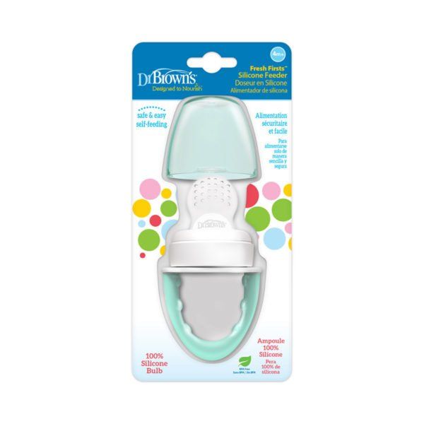 Dr. Browns - Fresh Firsts Silicone Feeder - Pink
