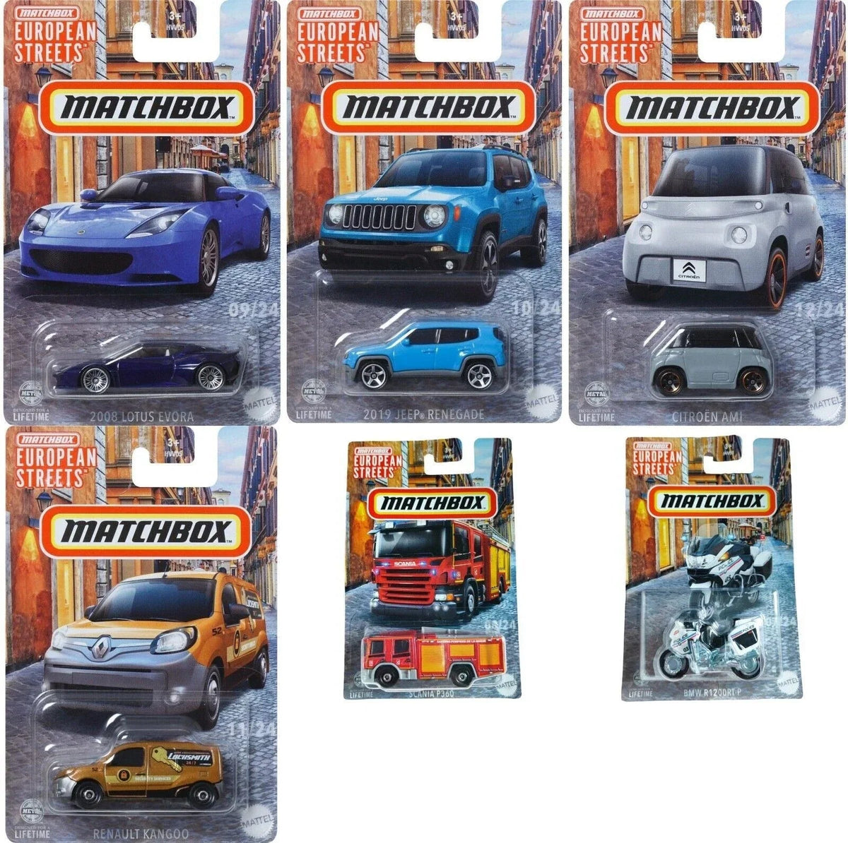 Matchbox Europe Asst.