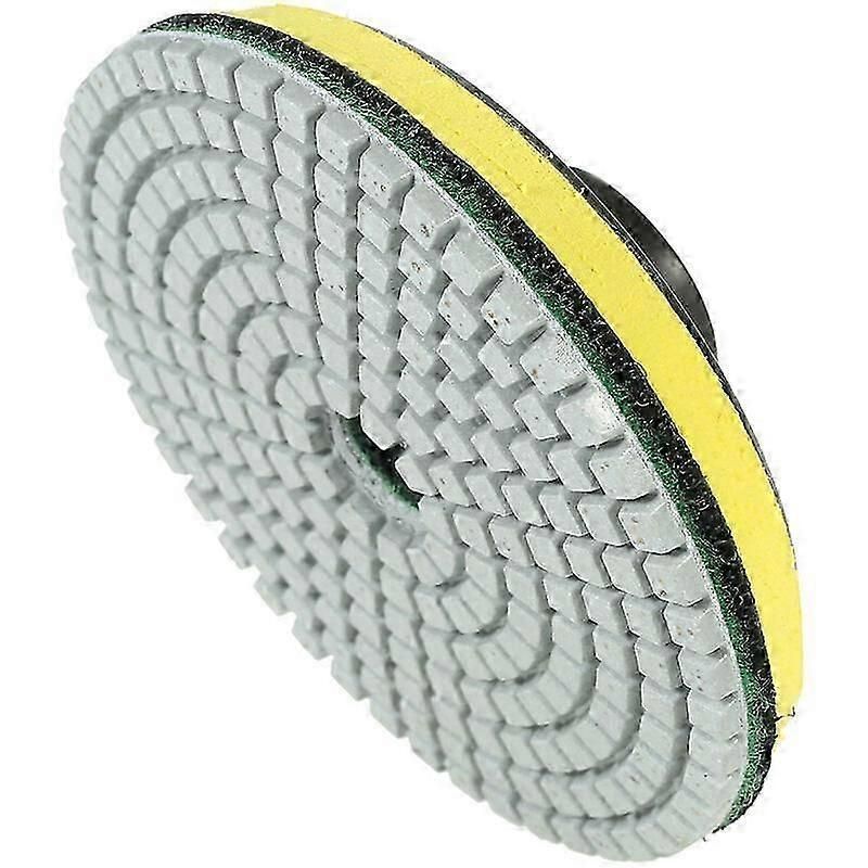 11pcs 4inch Diamond Wet Polishing Pads Grinding Disc+1pc Backing Pad For Granite Marble Stone Ceramic Tile Concrete
