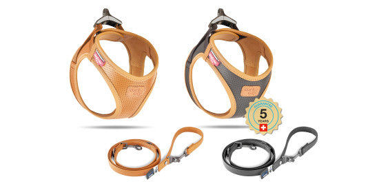Curli Vegan Leather Harness for Dogs - Large