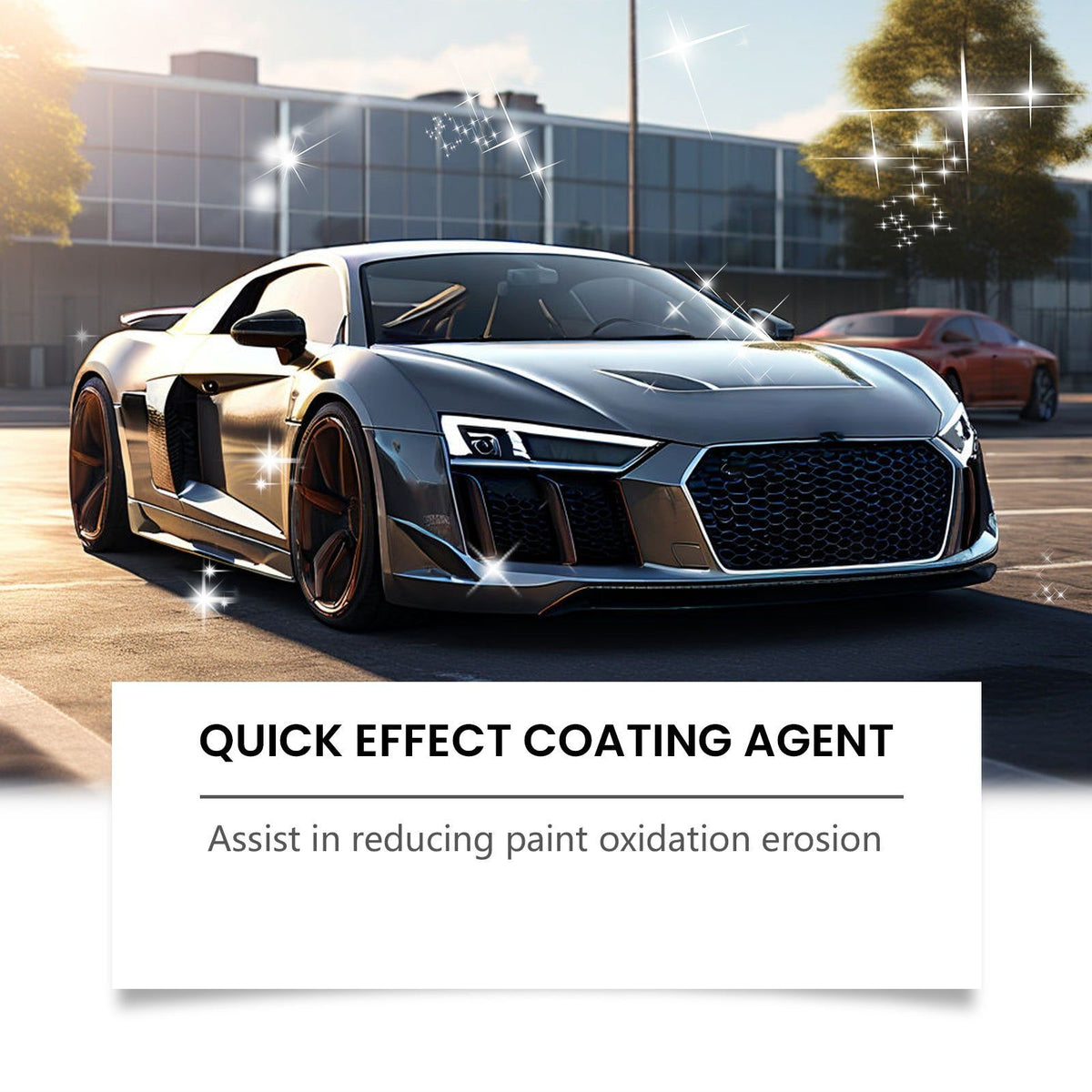 Car Coating Spray, Anti-Fouling & Maintenance, Glossy Nano Sealant, Dirt-Resistant Car Care ,100ml