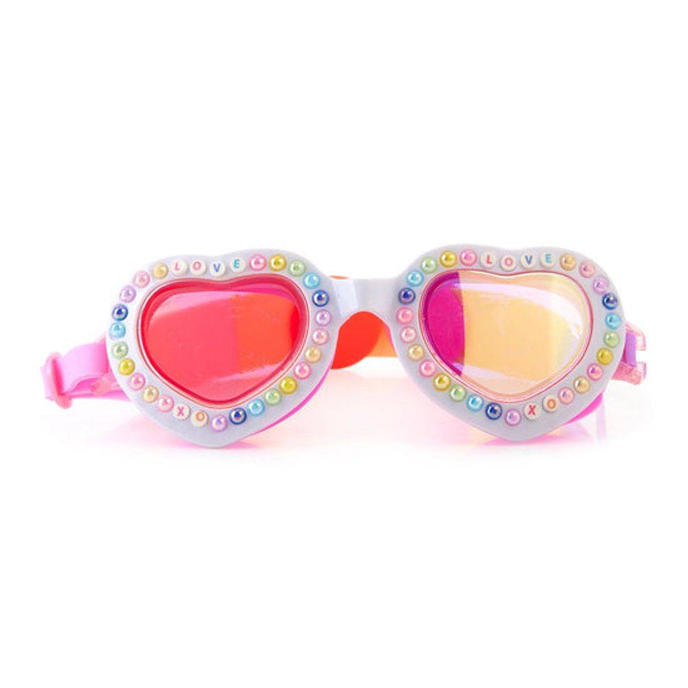 Bling2O Charmed Pearl Crush Swim Goggles Pink, 6+ years