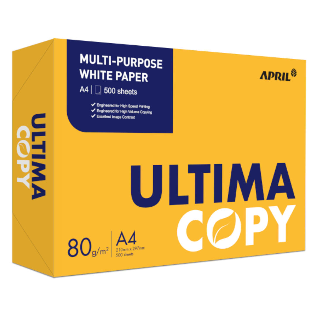 Ultimacopy A4 Copier Paper, 80gsm, 500 Sheets