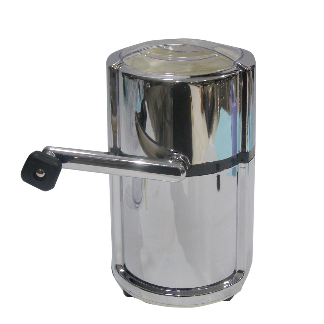 RSC Ice Crusher Chrome Plated With Lid, High-Grade Manual Ice Crusher, P18-676
