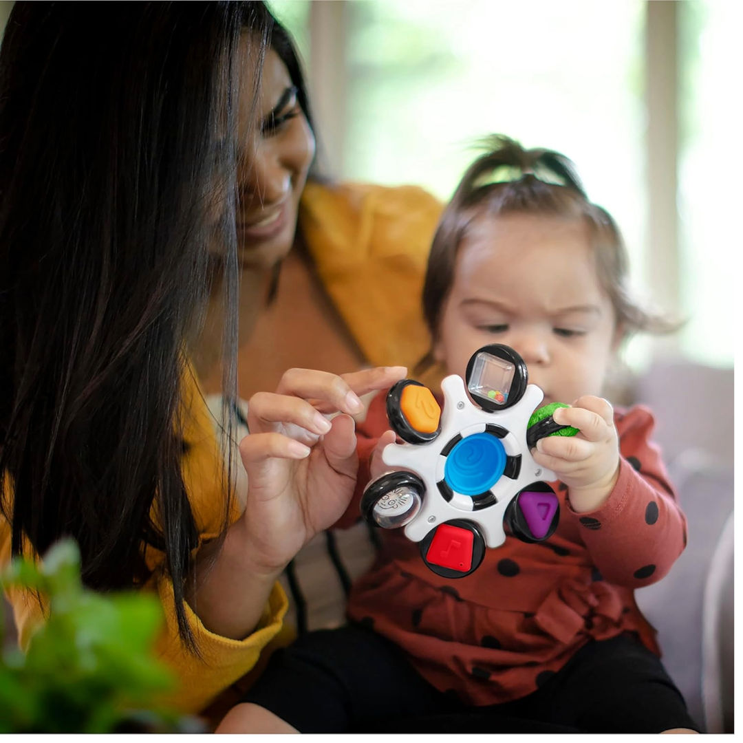 Baby Einstein Curiosity Clutch Sensory Toy, 3 Months+
