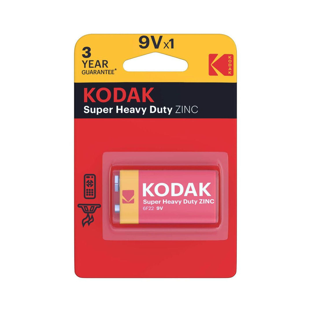 Kodak Super Heavy Duty ZINC Battery, CZ K9VHZ-1