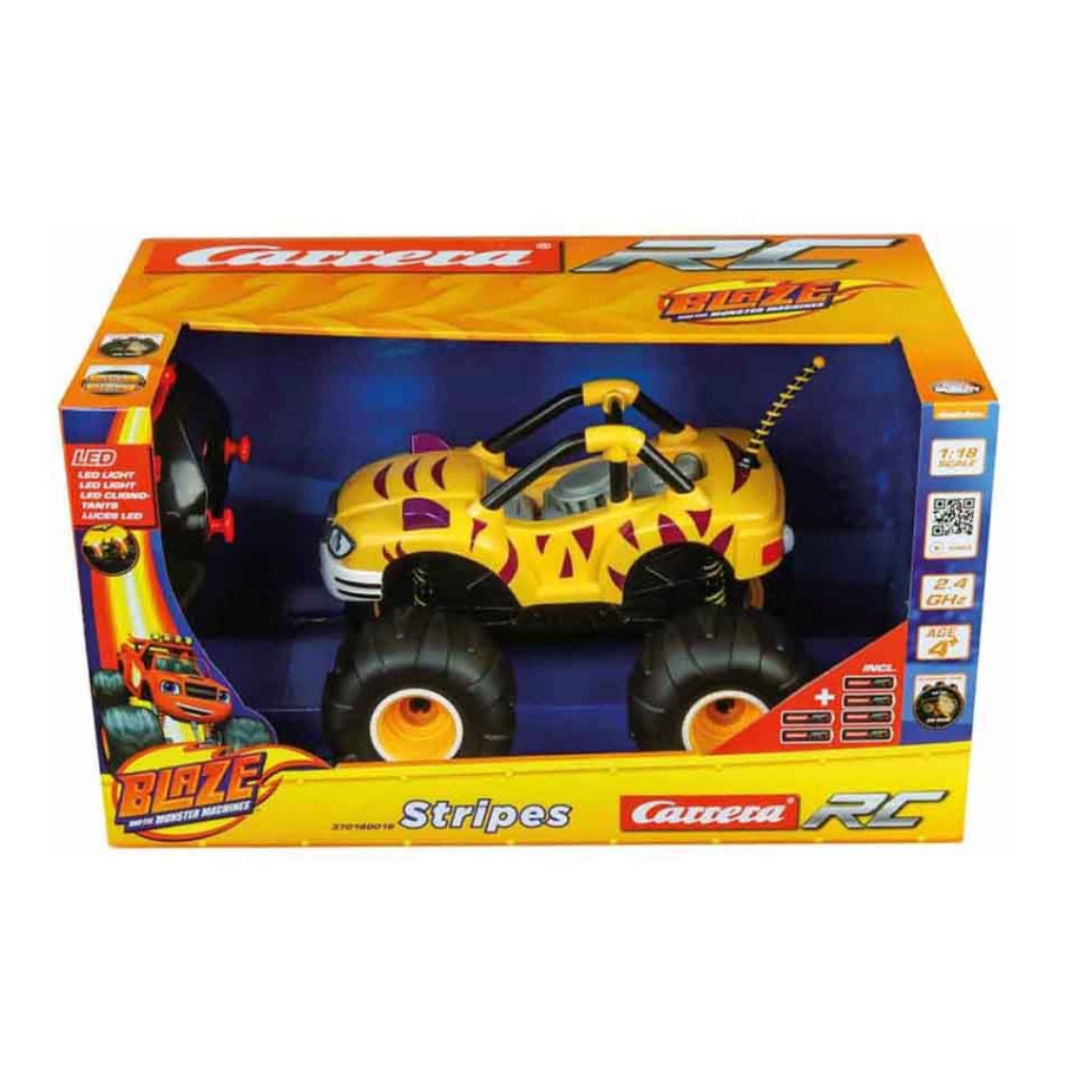 Carrera Blaze and The Monster Machines Stripes RC Car 1:18, 4+ years