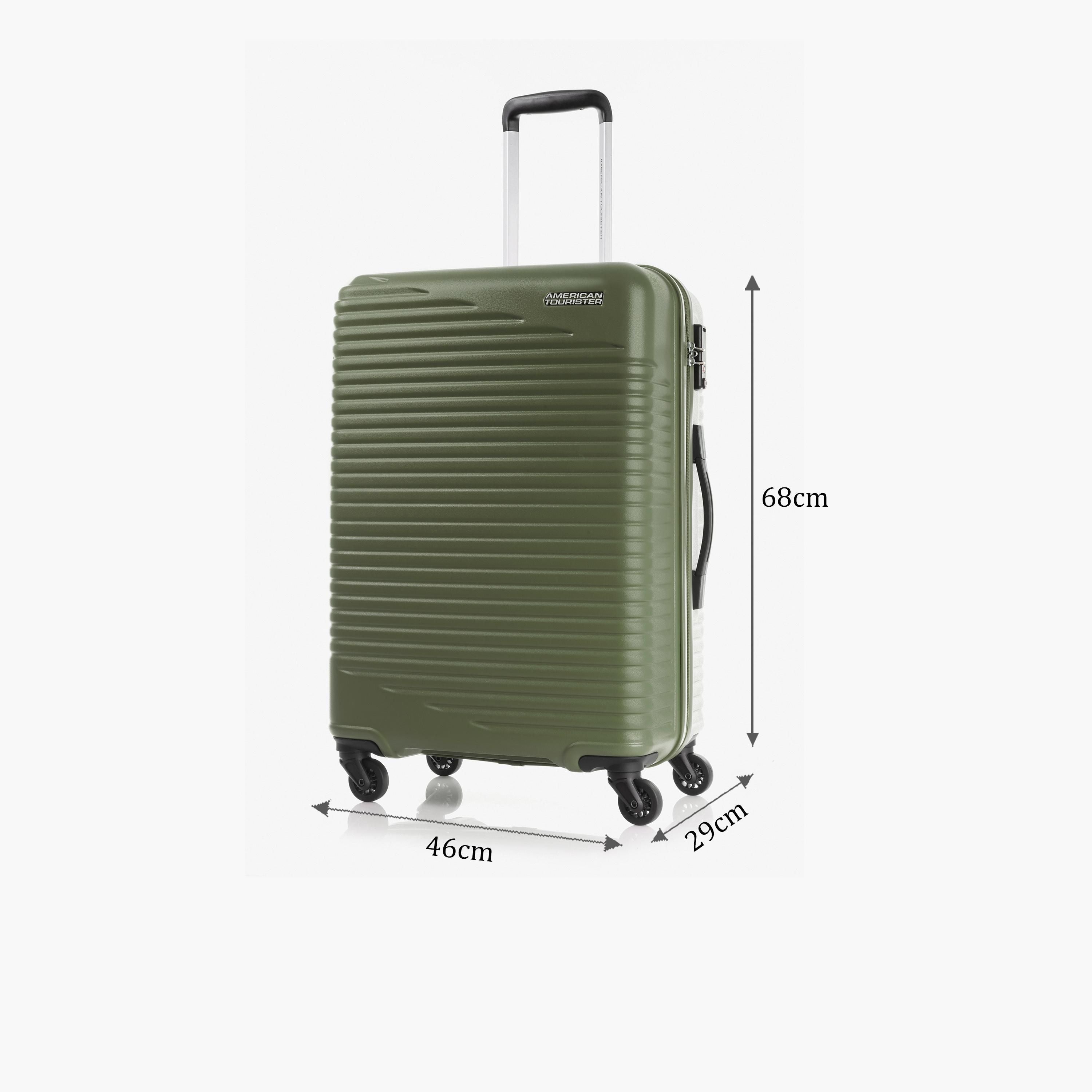 American Tourister Sky Park Hardside Spinner Suitcase, TSA, Olive Green