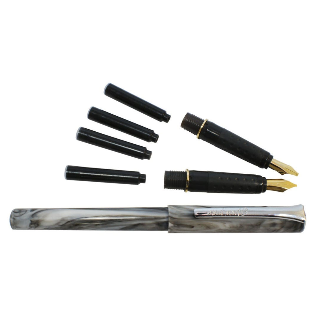 Mont Marte Calligraphy 2 Nib Pen Set Signature, 8-Pieces