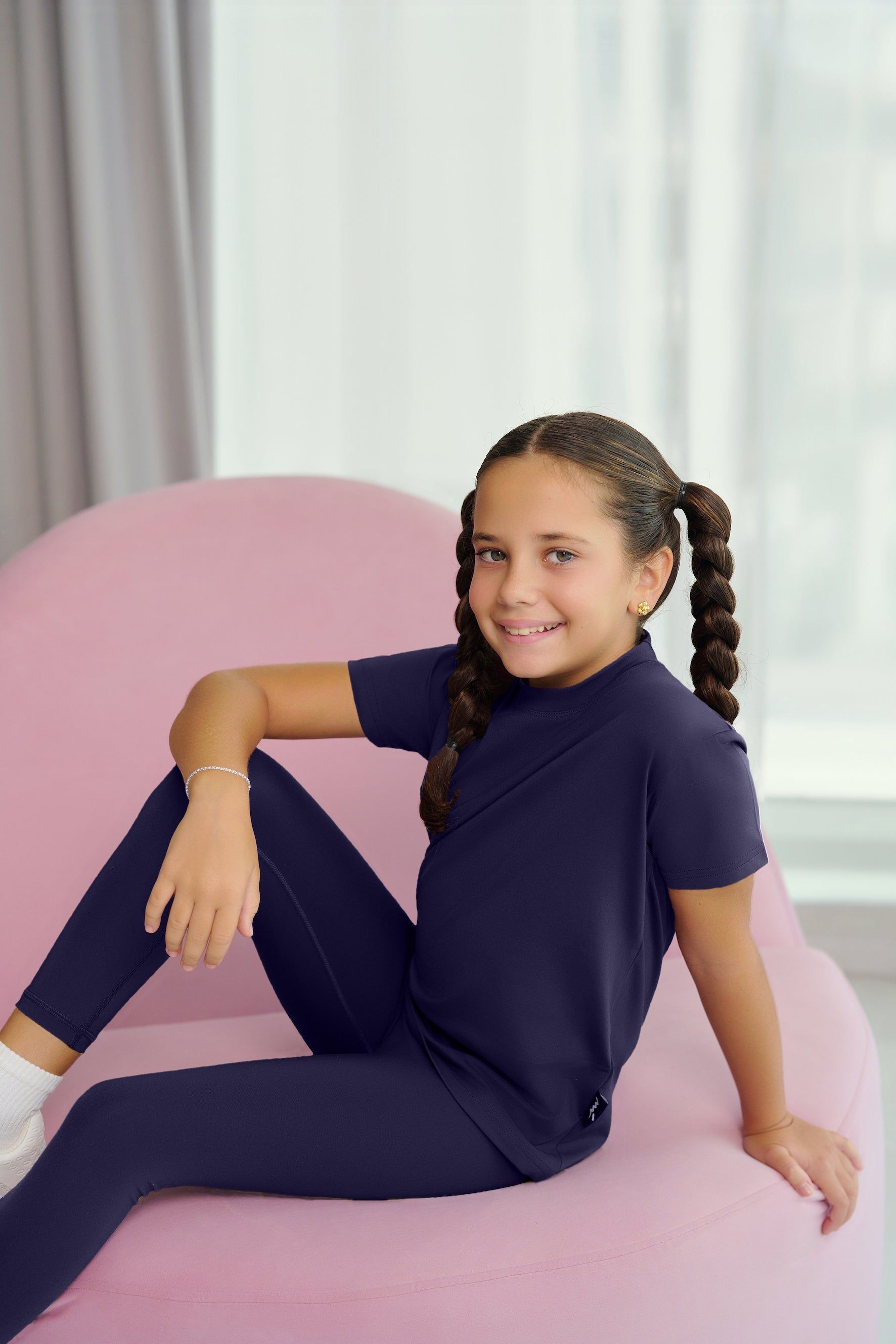 MULU Classic Kids Leggings - Navy