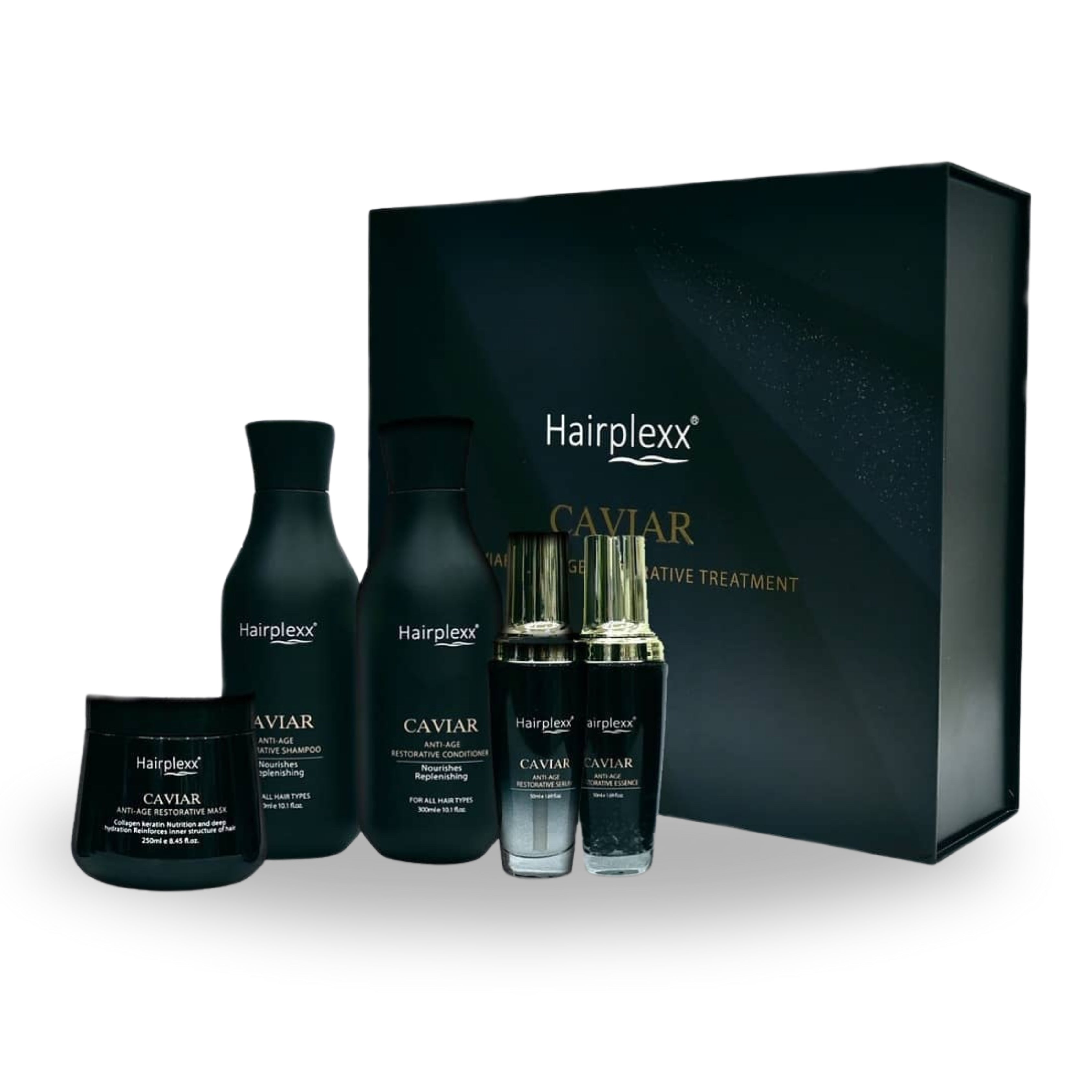CAVIAR ANTI-AGE RESTORATIVE KIT 5IN1 FOR DAMAGED & DRY HAIR