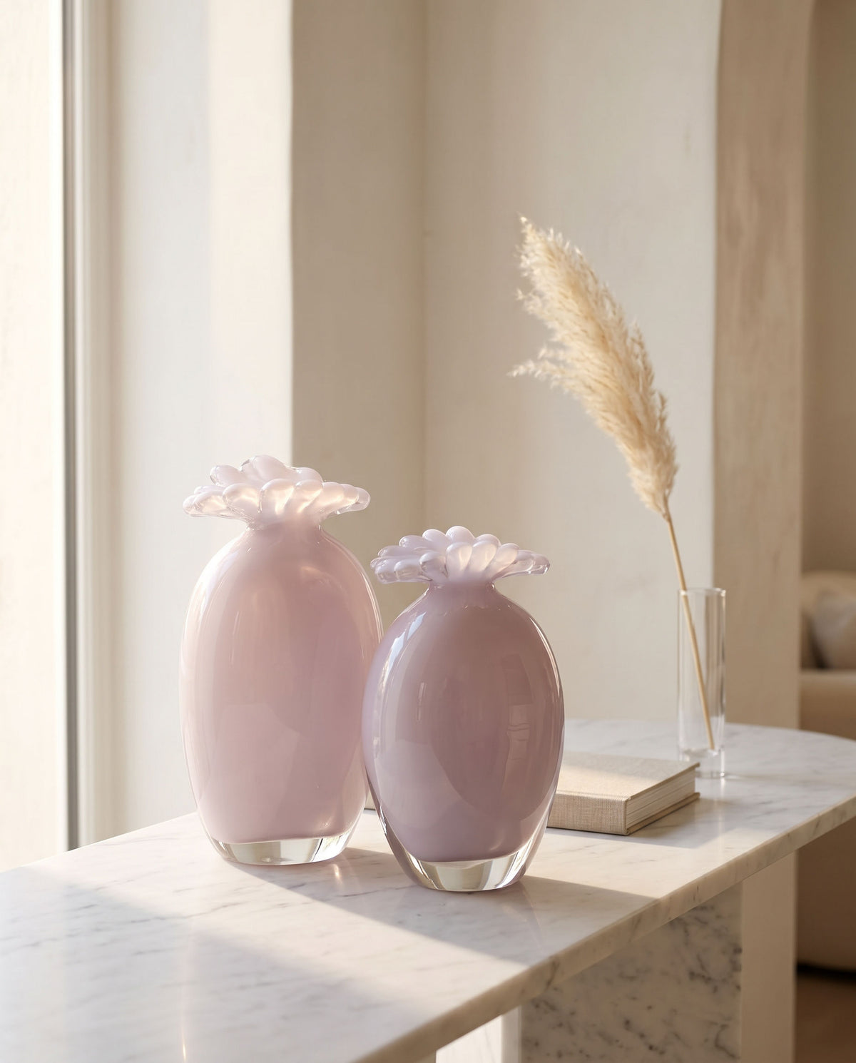 Tati deco Flower vase powder pink large