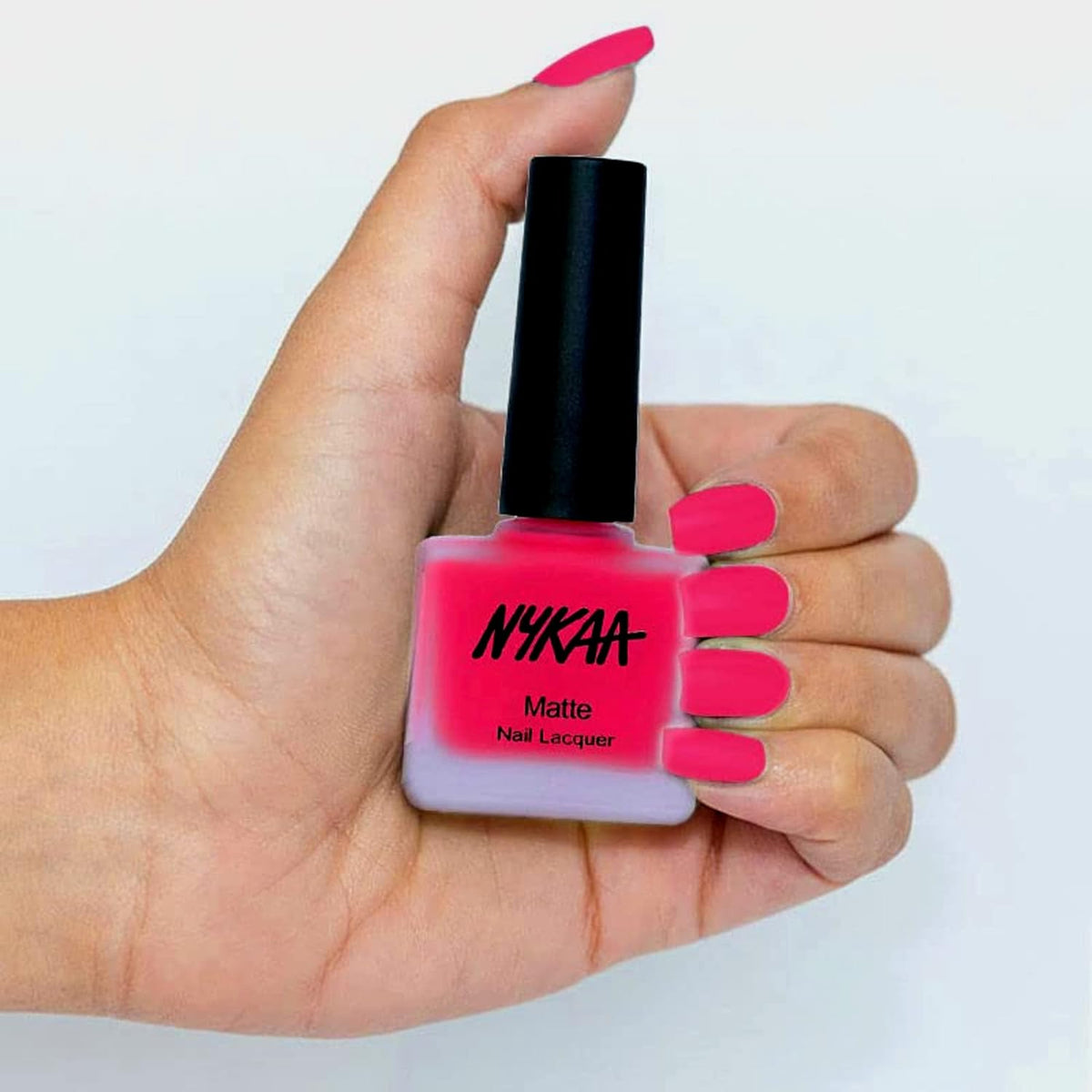 Nykaa Neon Matte Nail Enamel Lemonade Fizz 76 9ml