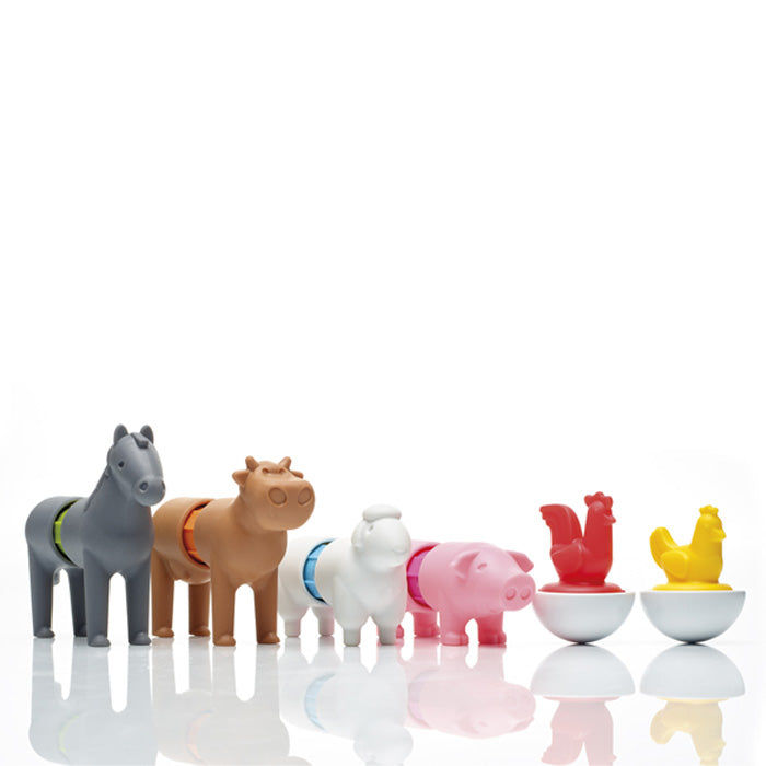 SmartMax My First Farm Animals — Magnetic Building Toy