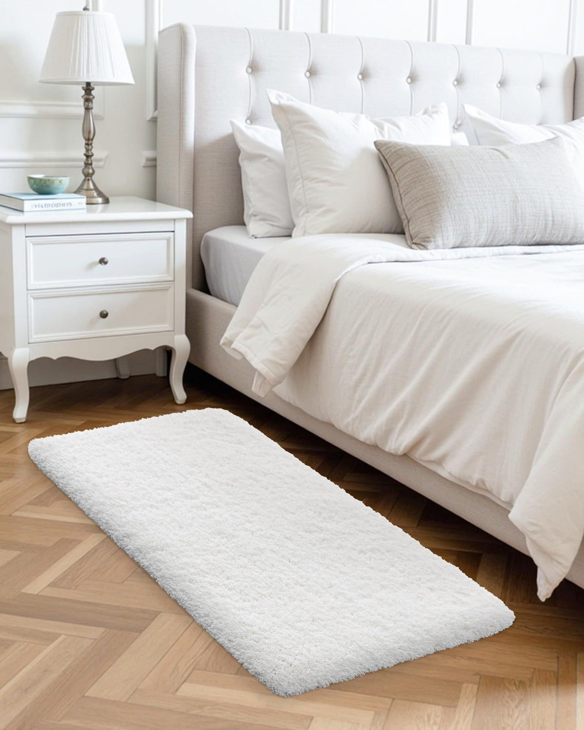 AIESY® Super Absorbent Washable Non Slip Thick Bath Mats