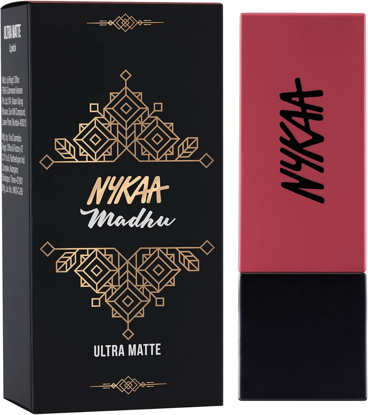 Nykaa Ultra Matte Lipstick Madhu 16