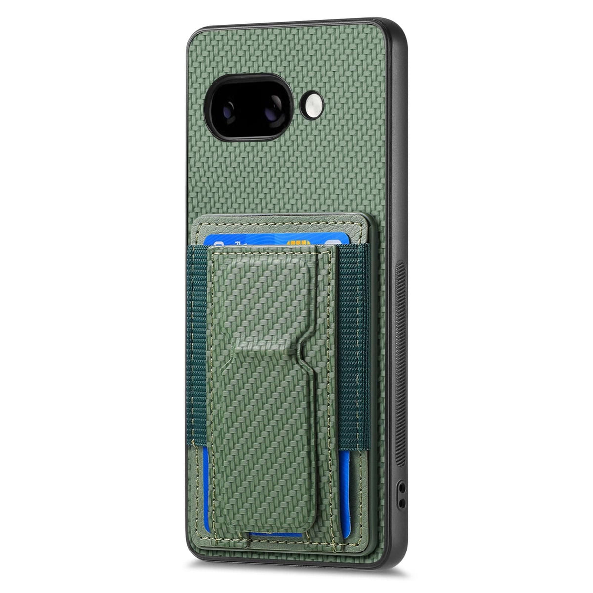 Carbon Fiber Stand Case For Google Pixel 9a