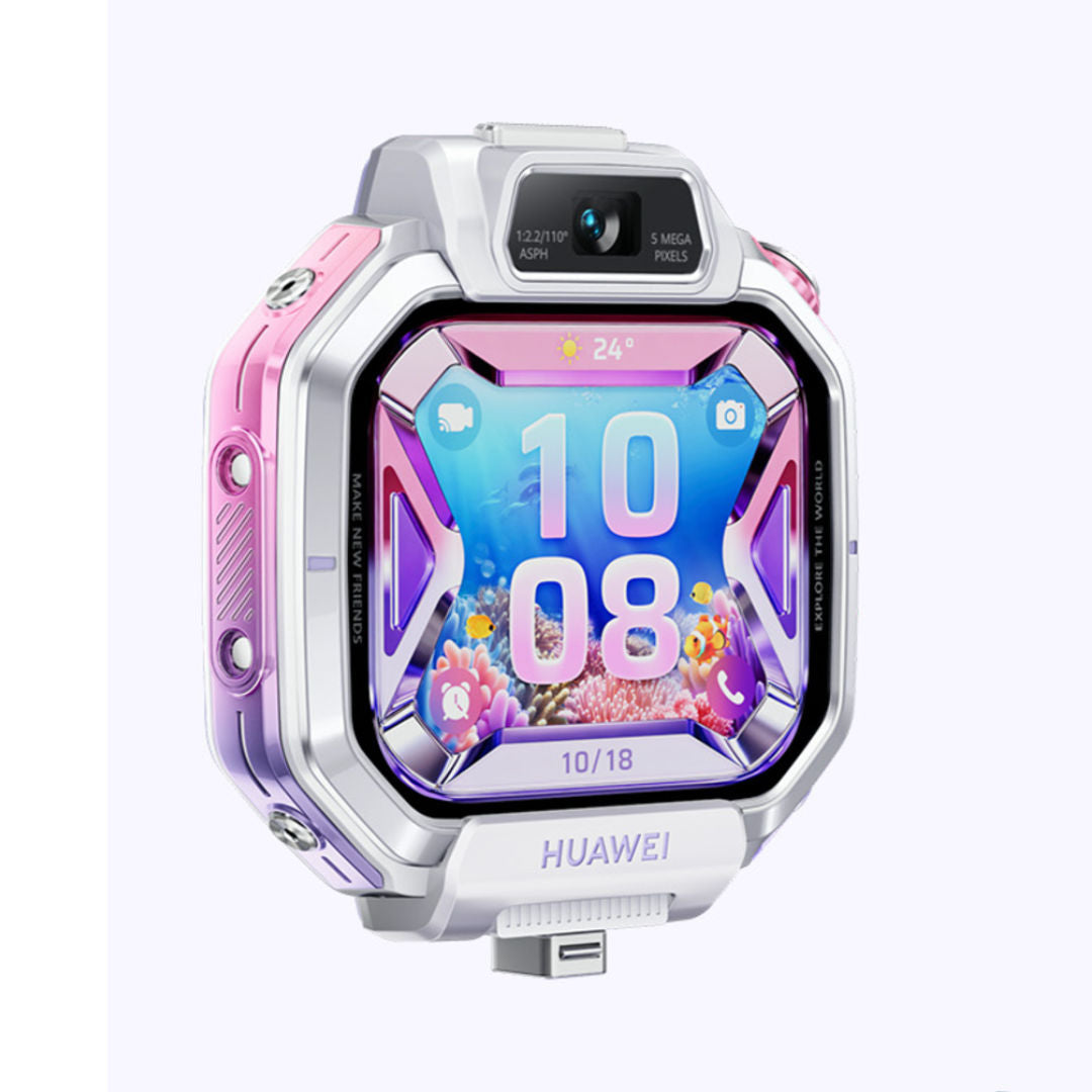 Huawei Watch KIDS X1 Pro Smartwatch - 360° Rotatable Design, Accurate Positioning, HD Video Calls, 5MP + 13MP Cameras, 64GB Storage