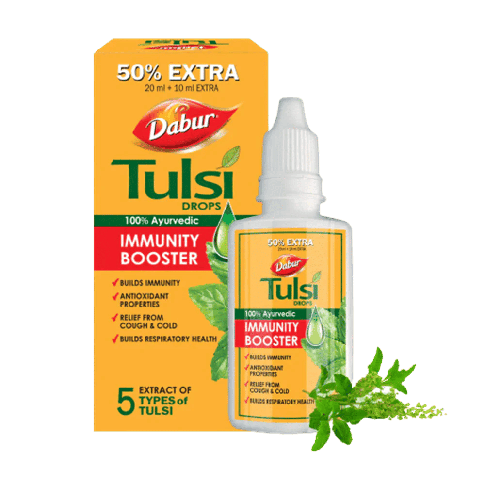Dabur Tulsi Drops for Immune Support, 30 mL