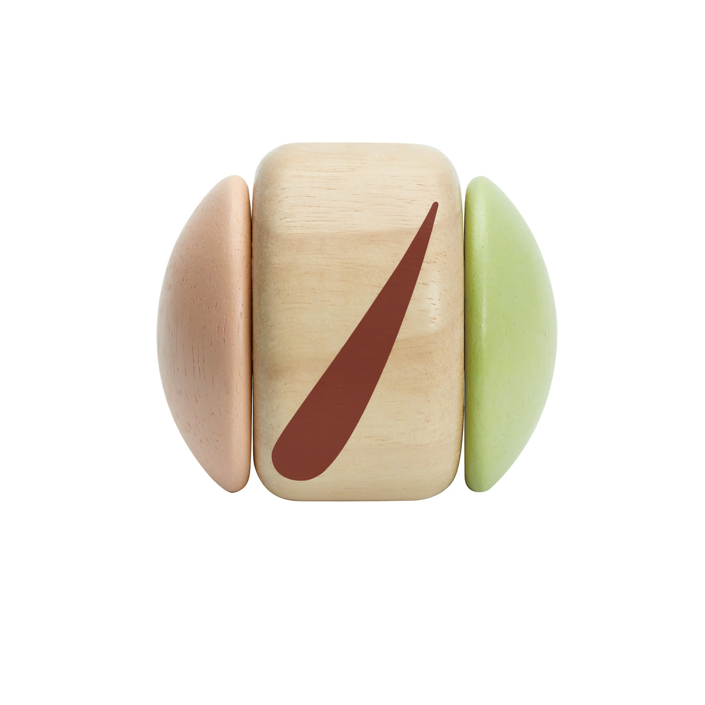 PlanToys Clapping Roller — Modern Rustic | Wooden Baby Toy