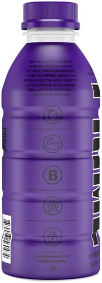 Prime hydration drink 500ml, Grapes