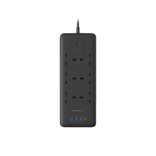 Powerology 6 AC Multi-Port Power Strip 48W