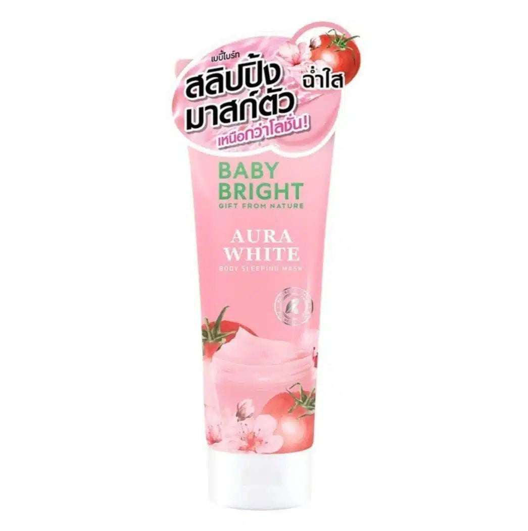 Aura White Body Sleeping Mask 250ml Baby Bright (B)