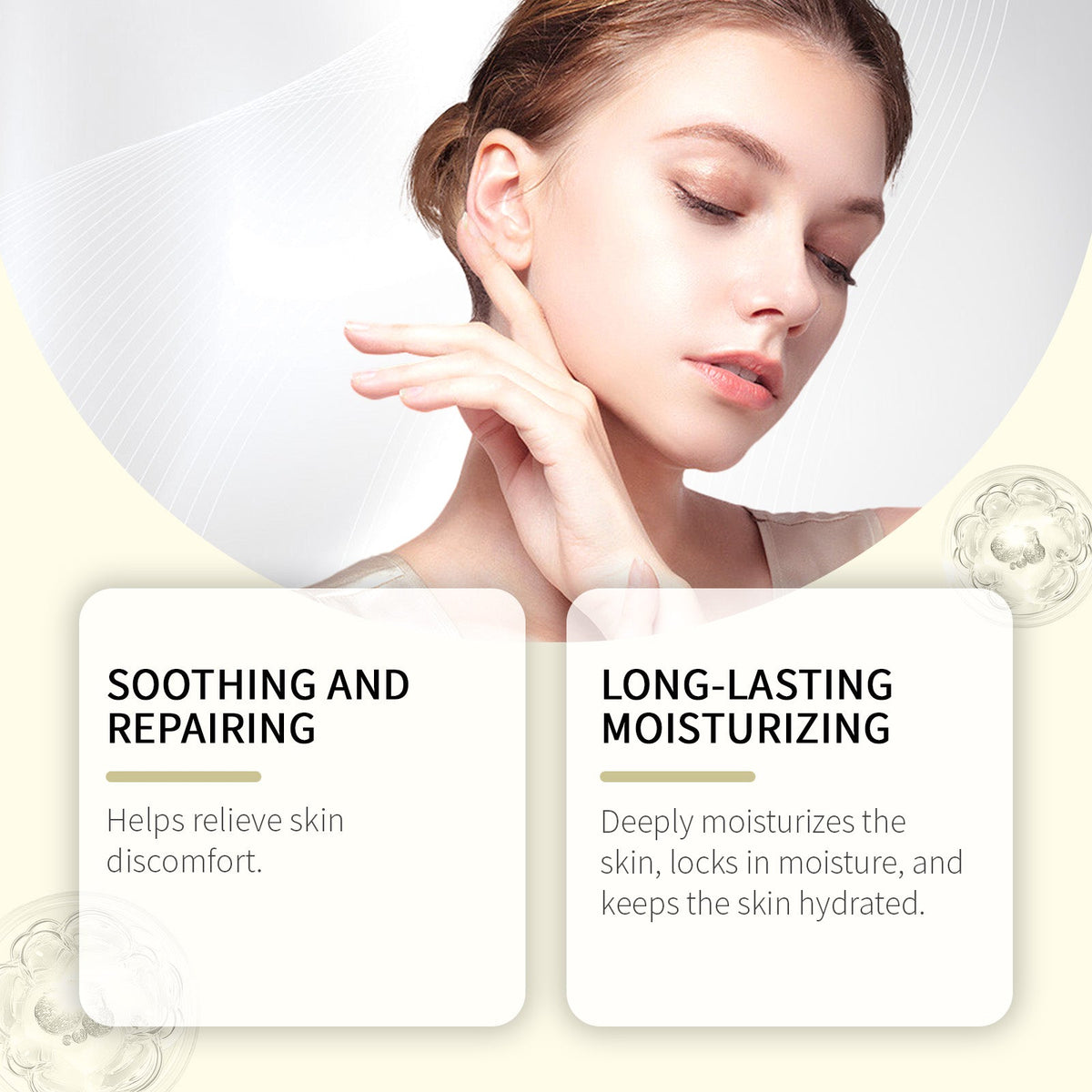 Camel Milk Facial Care Moisturizer, Deep Hydrating, Nourishing Skin Daily ,50g