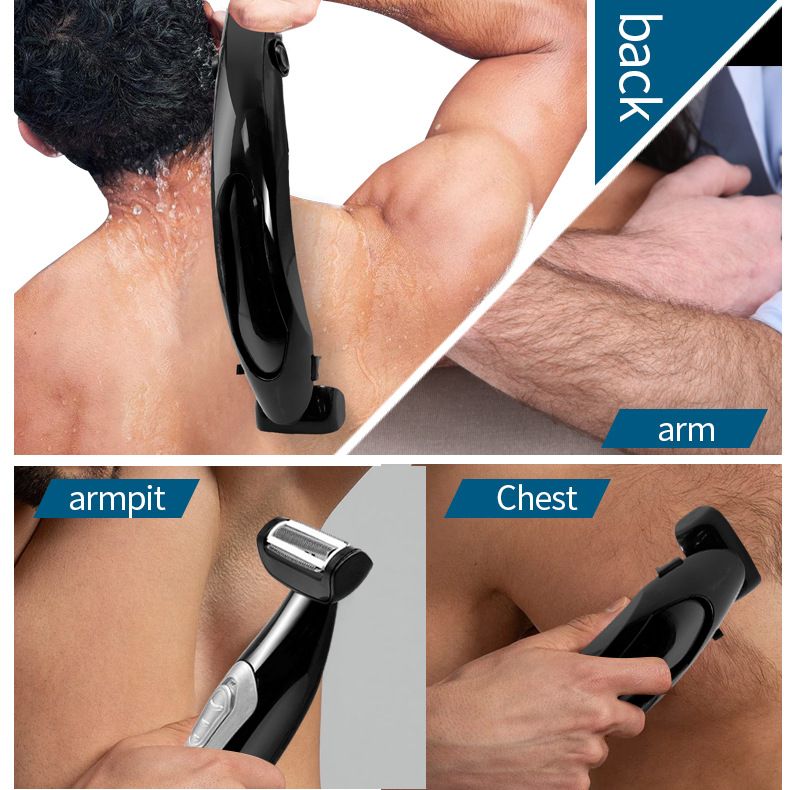 USB Foldable Back Hair Remover