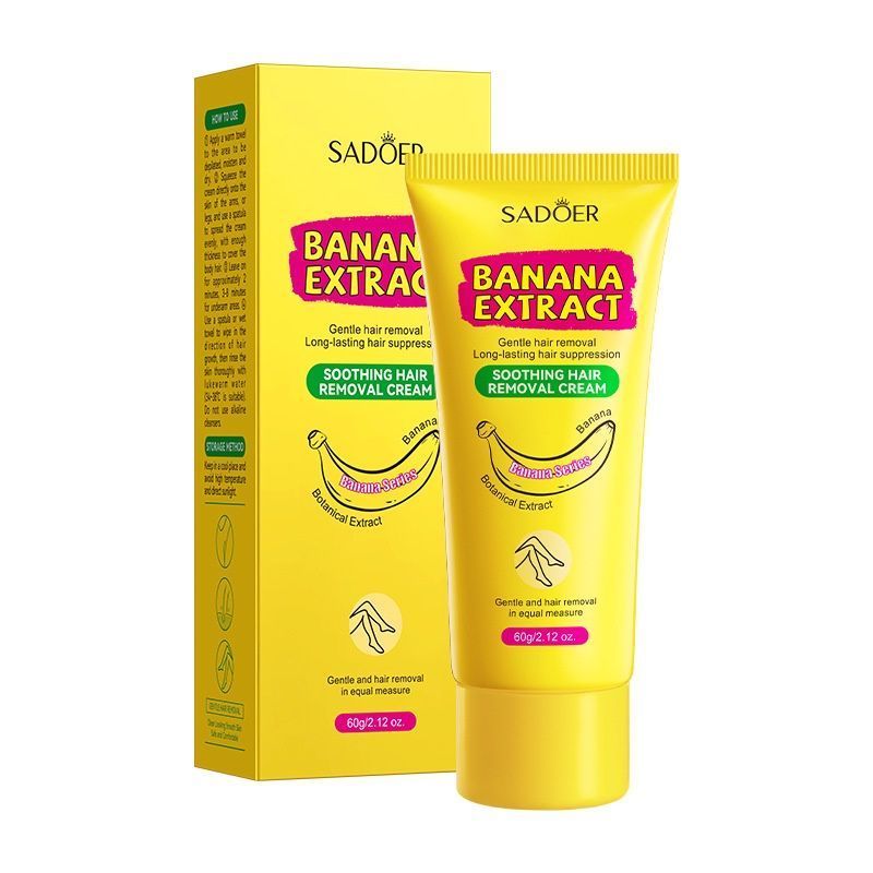 Hair Removal Cream 60g, Fast and Long-Lasting - 001-SD35837