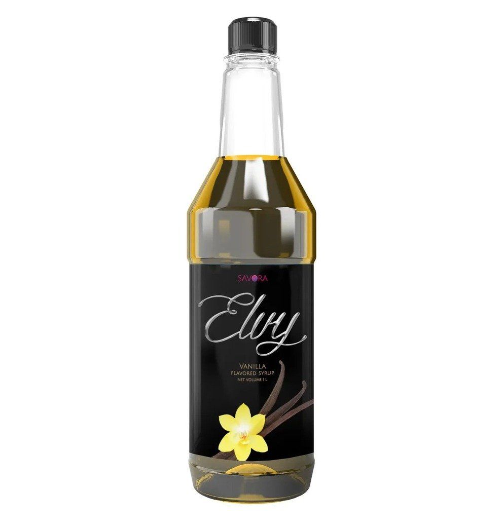 Elvy Vanilla Flavored Syrup 1 Litre