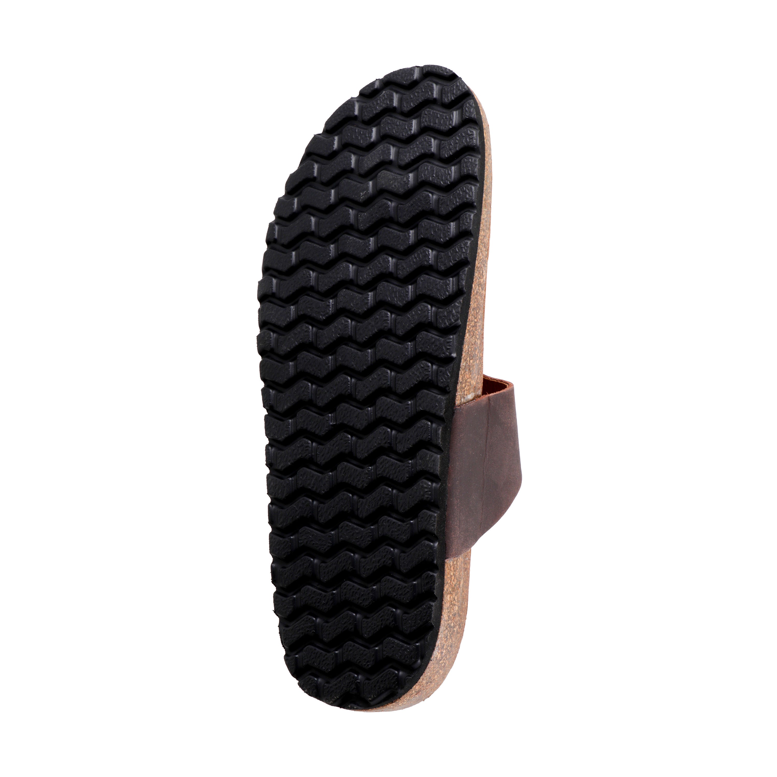 SABER BIRK -1 Men's Genuine Leather Sandals with Cork-Latex Footbed & EVA Sole
