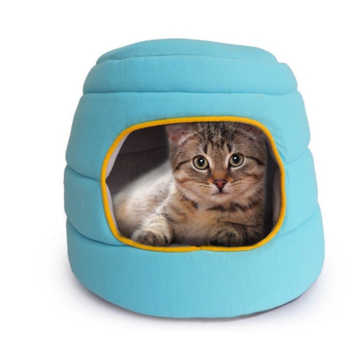 All For Paws Nest Cave House - Turquoise