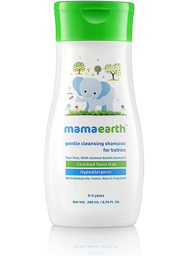 Mamaearth Gentle Cleansing Shampoo for babies 200 ml