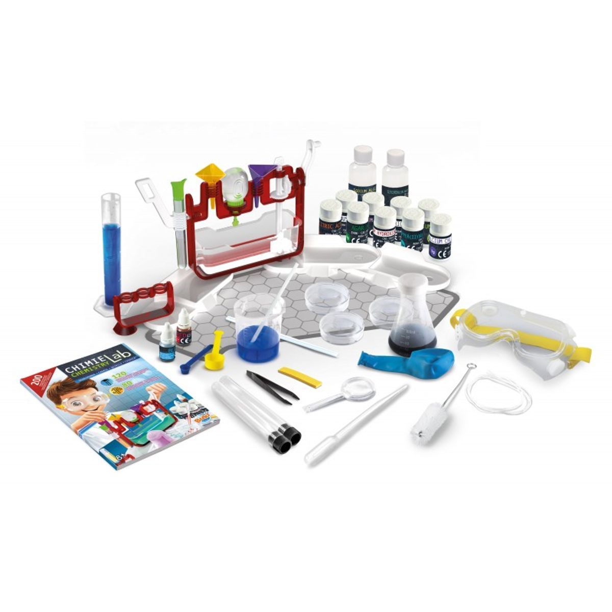 Buki France Chemistry Lab Experiment Kit, (200 Experiments)