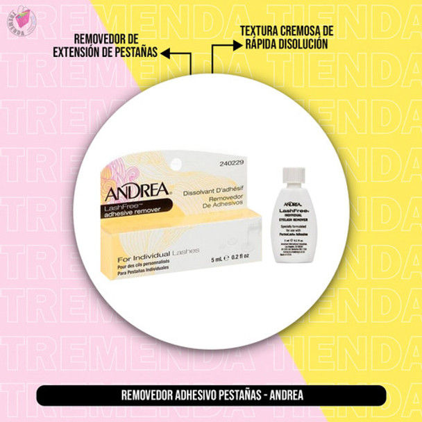 Andrea Lash Free Adhesive Remover, 5ml