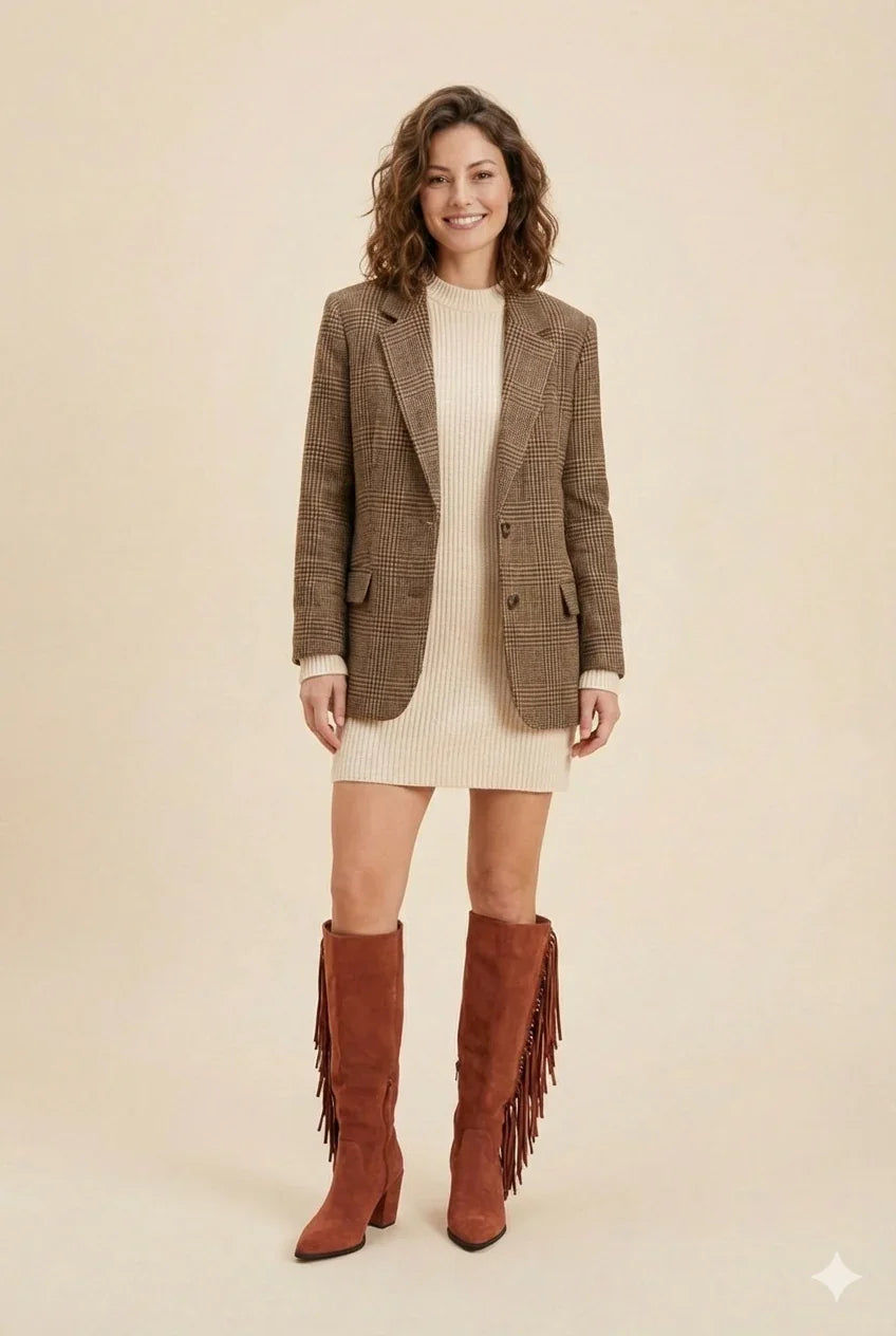 Stuart Weitzman Kenley Fringe Boots