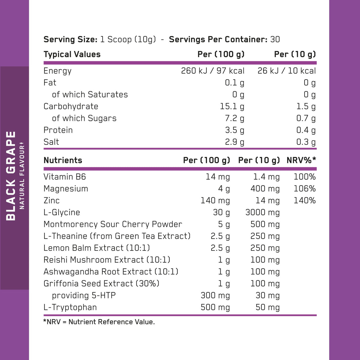 AN SLEEP HEALTH 300G MIXED BERRY