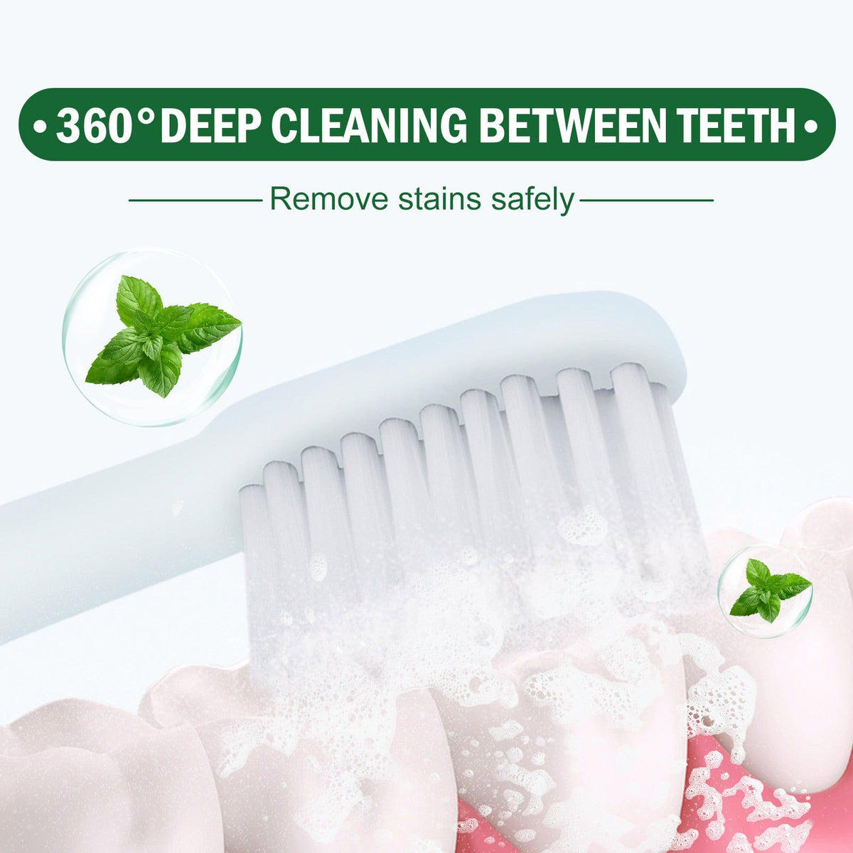 3-Day Whitening Tooth Mousse, Fresh Breath, Remove Stains, Brighten Smile ,60ml