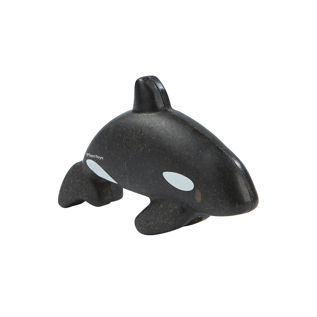 PlanToys Orca — Wooden Animal Figure
