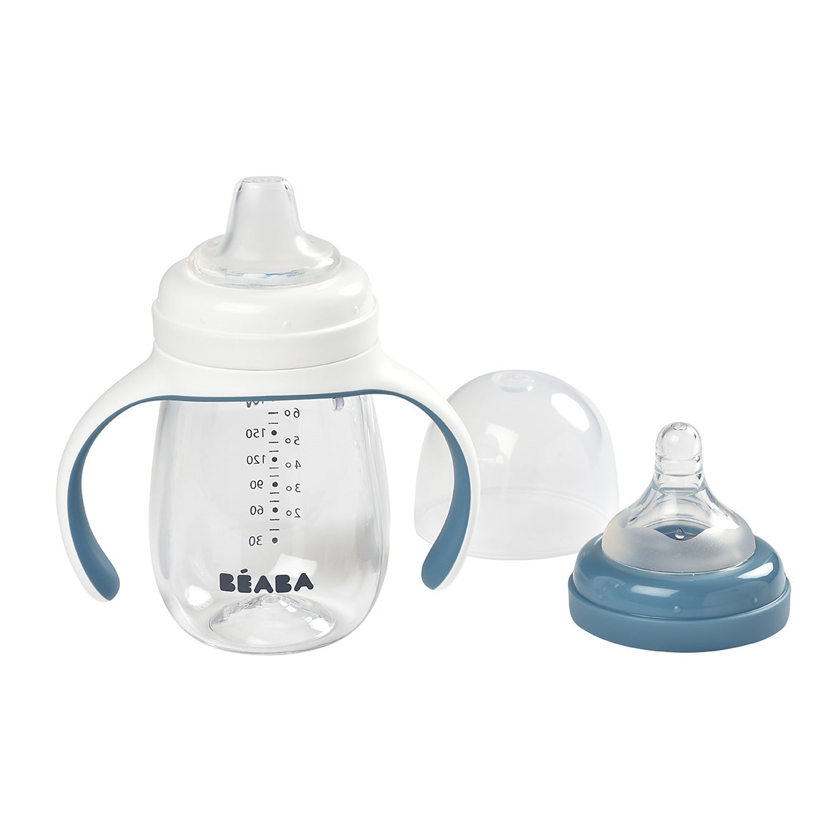 Beaba 2-in-1 Learning Cup Windy Blue