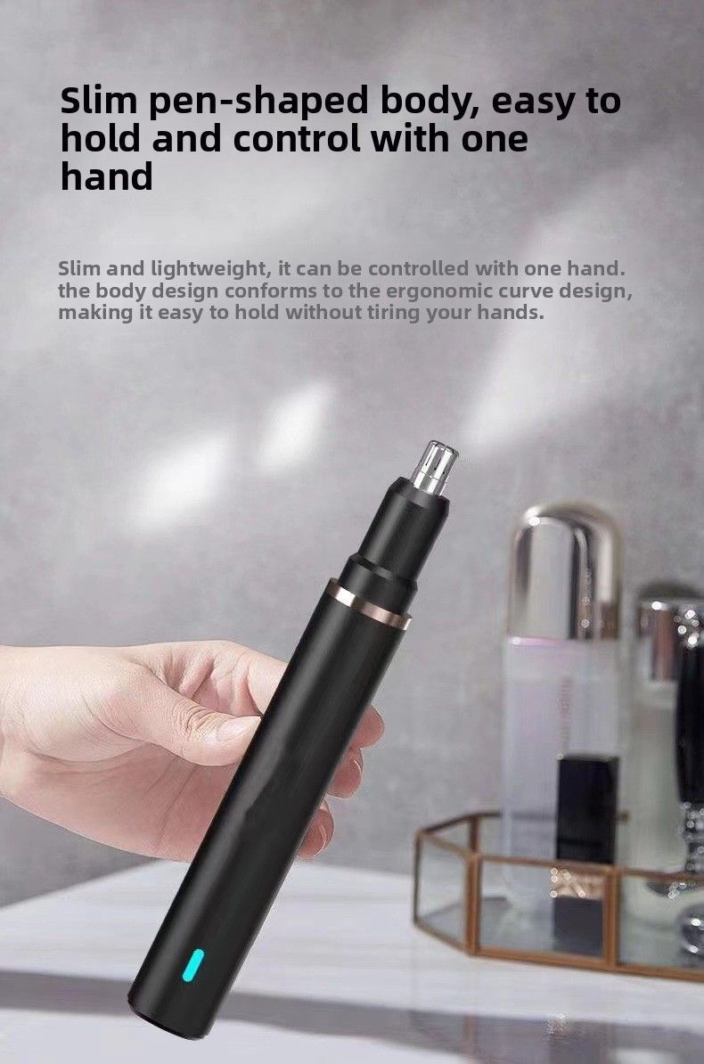 USB Type-C Nose Hair Trimmer for Men and Women