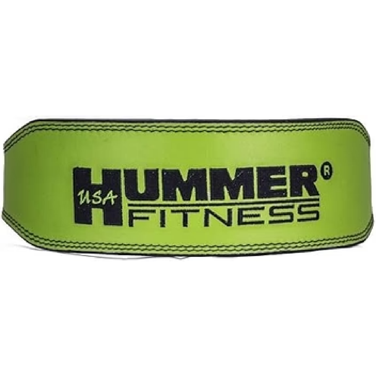 HMR USA Fitness 1993-01 Leather Belt G.Yellow/Blk (S)