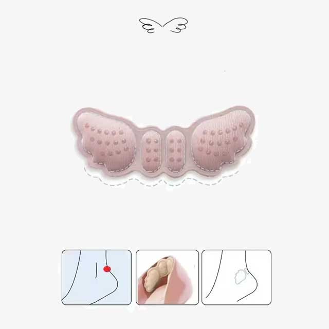 Women's High Heel Protection Pads – Butterfly Shaped Self-Adhesive & Adjustable Foot Care Cushions