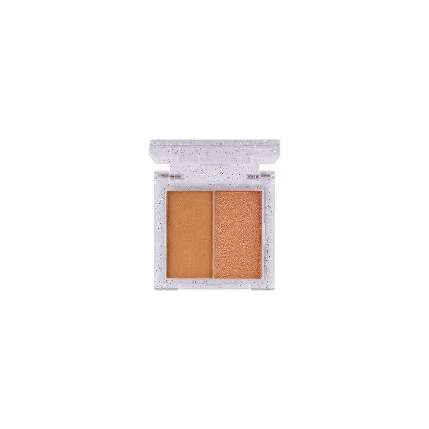 Jewel Eyeshadow 1.0+1.1g Baby Bright (M) #02 Golden Hours