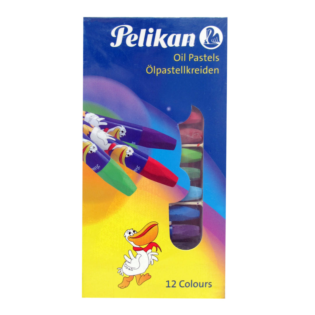 Pelikan Oil Pastels Set, 12 Colours