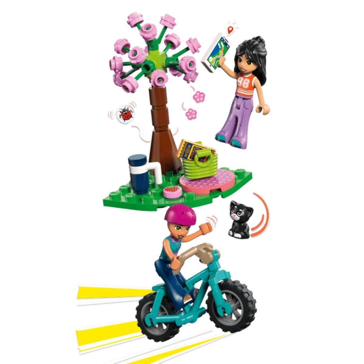 LEGO Friends 42682 Nature Glamping Cabin Building Toy Set, 295 Pieces for Girls and Boys Ages 6 Years and Above
