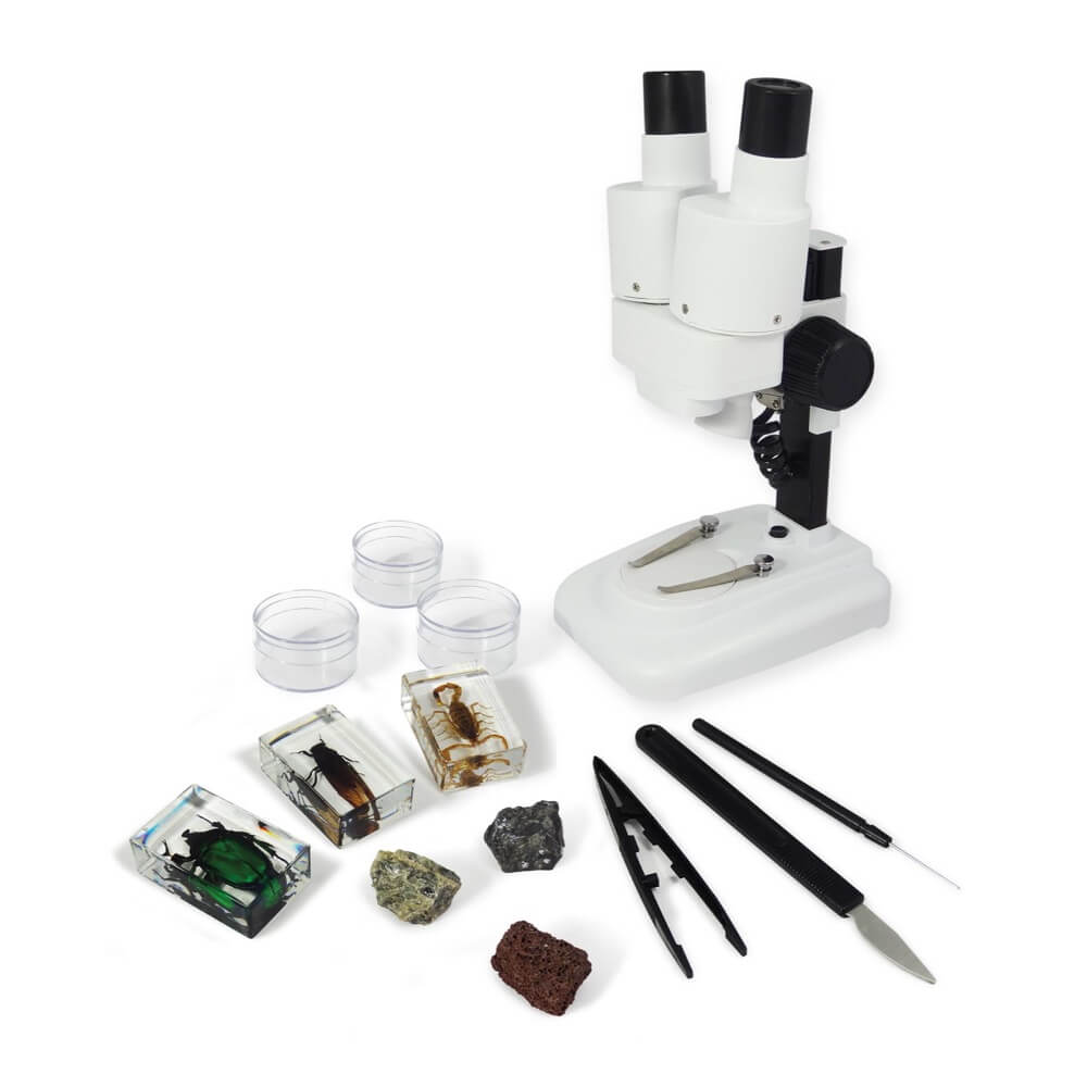 Buki France Binocular Microscope for Kids, 8+ Years
