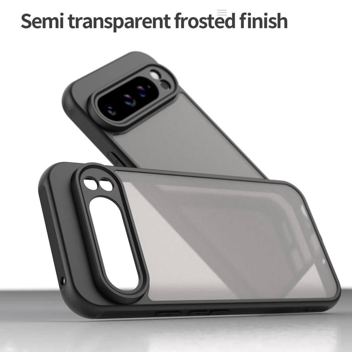 TPU Hybrid PC Frosted Phone Case For Google Pixel 9 Pro XL