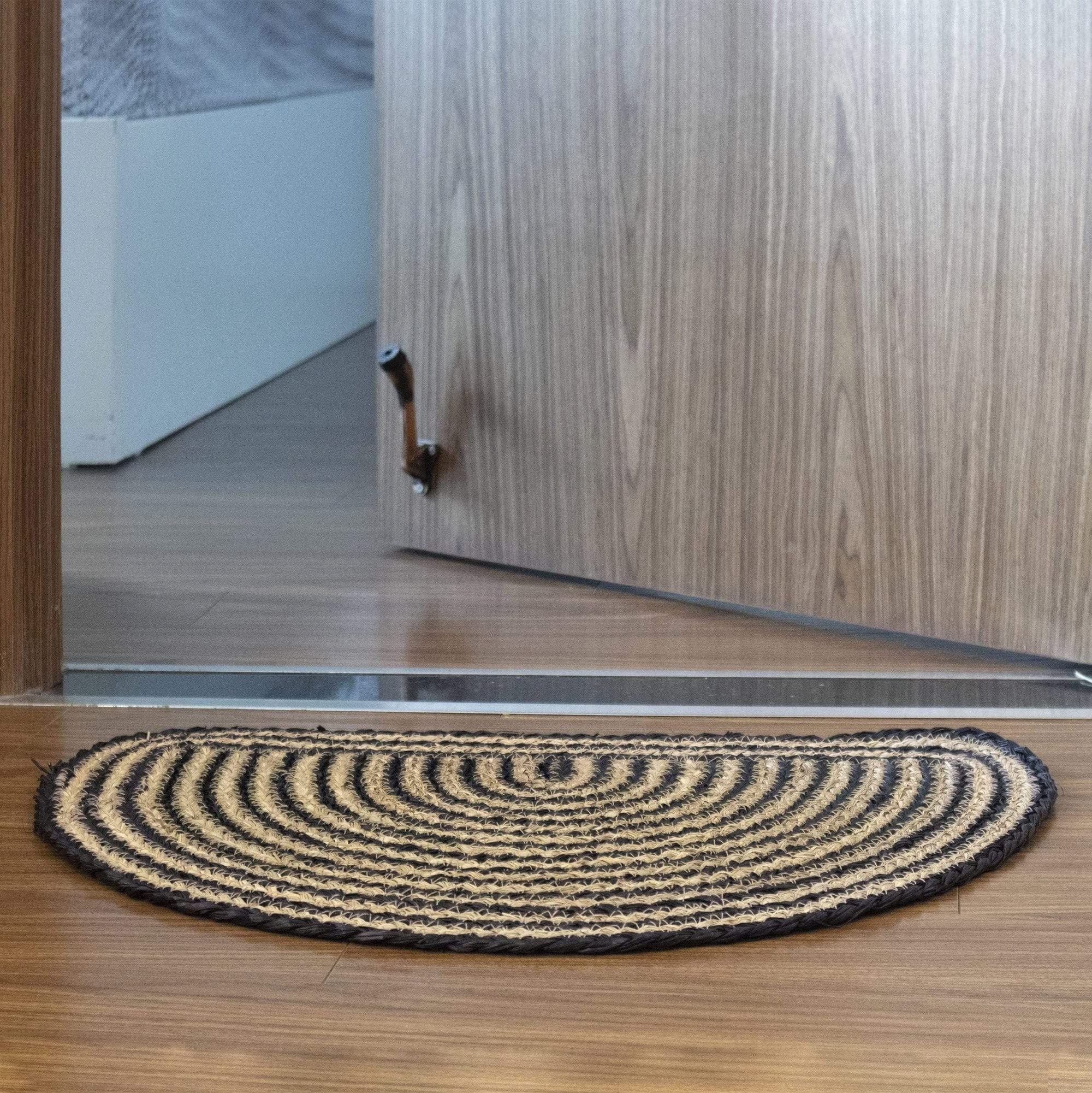 AIESY®- Modern Handwoven Jute Reversible Rug for Home